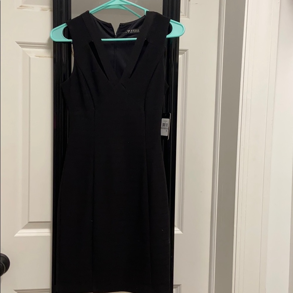 Guess black dress size 0 NWT